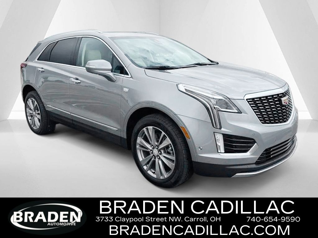 Argent Silver Metallic 2026 Cadillac XT5 Premium Luxury AWD SUV / Crossover Four-Wheel Drive 9-Speed Automatic