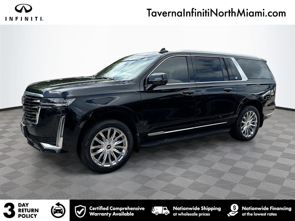 Black Raven 2022 Cadillac Escalade ESV Premium Luxury 4WD SUV / Crossover Four-Wheel Drive Automatic