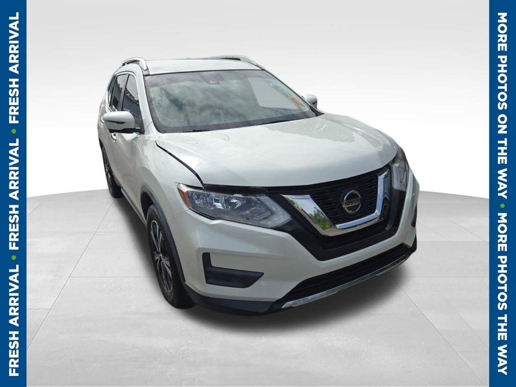Pearl White Tricoat 2019 Nissan Rogue SUV / Crossover Front-Wheel Drive Continuously Variable Transmission