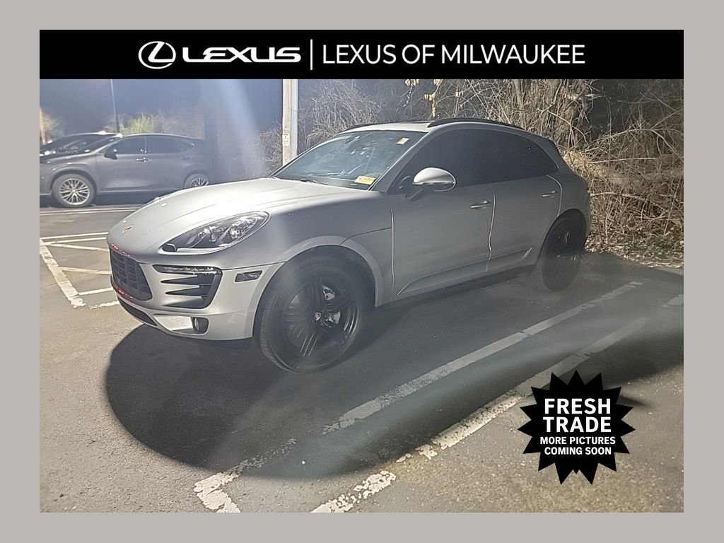 Rhodium Silver Metallic 2017 Porsche Macan S AWD SUV / Crossover All-Wheel Drive 7-Speed Automatic