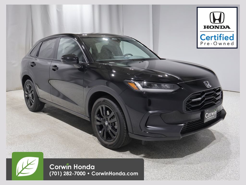 Crystal Black Pearl 2026 Honda HR-V SUV / Crossover All-Wheel Drive Continuously Variable Transmission