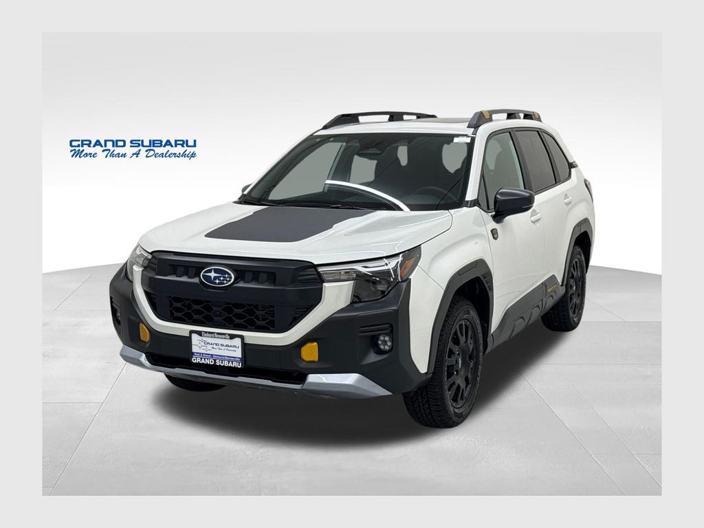 Crystal White Pearl 2026 Subaru Forester SUV / Crossover All-Wheel Drive Continuously Variable Transmission