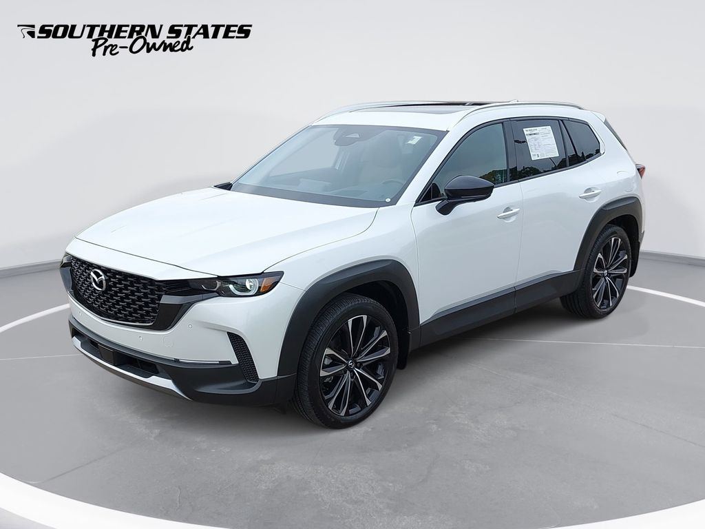 White (Wind Chill Pearl) 2025 Mazda CX-50 2.5 Turbo Premium Plus AWD SUV / Crossover All-Wheel Drive 6-Speed Automatic