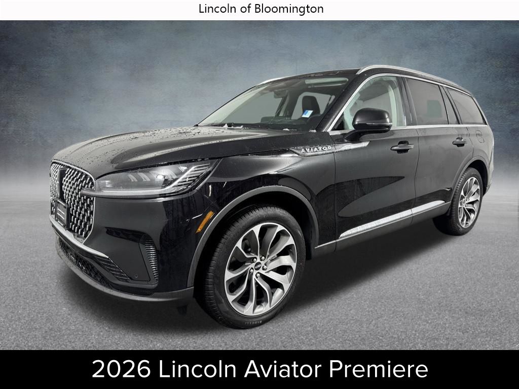 Infinite Black Metallic Clearcoat 2026 Lincoln Aviator SUV / Crossover All-Wheel Drive Automatic
