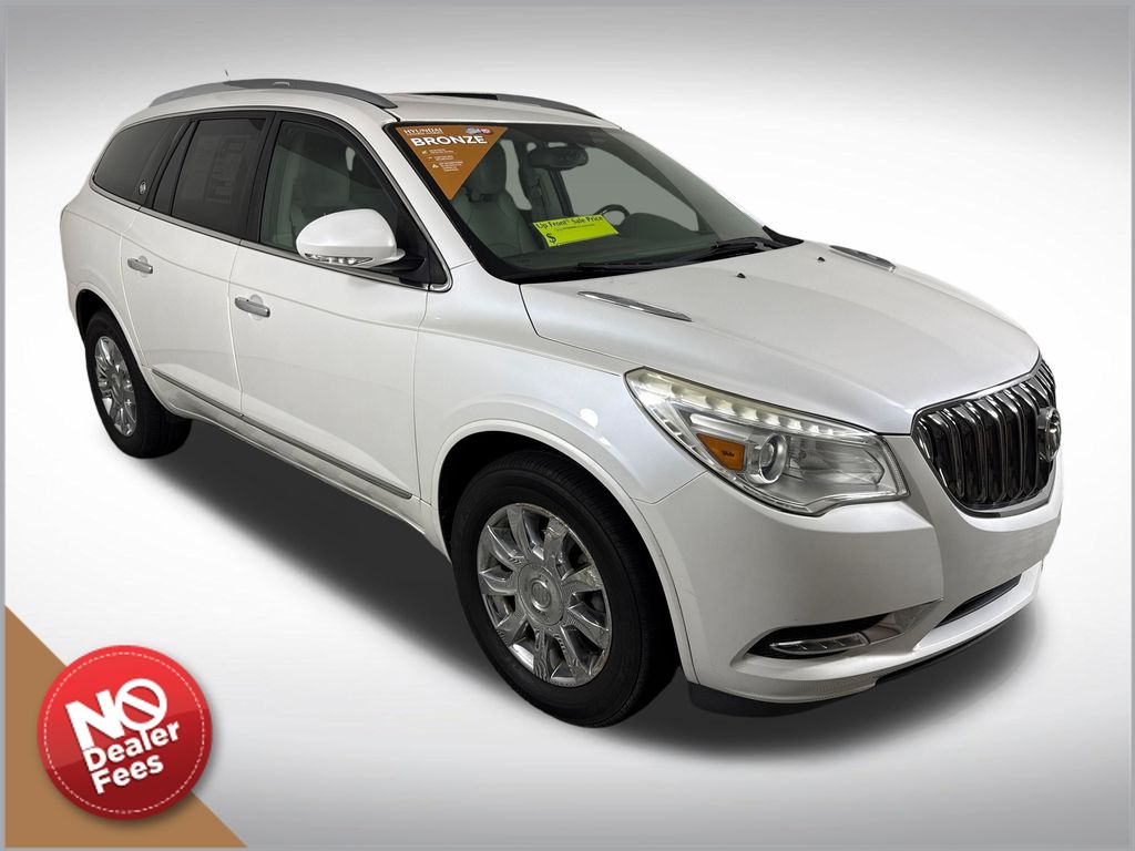 White Frost Tricoat 2017 Buick Enclave SUV / Crossover Front-Wheel Drive 6-Speed Automatic Overdrive