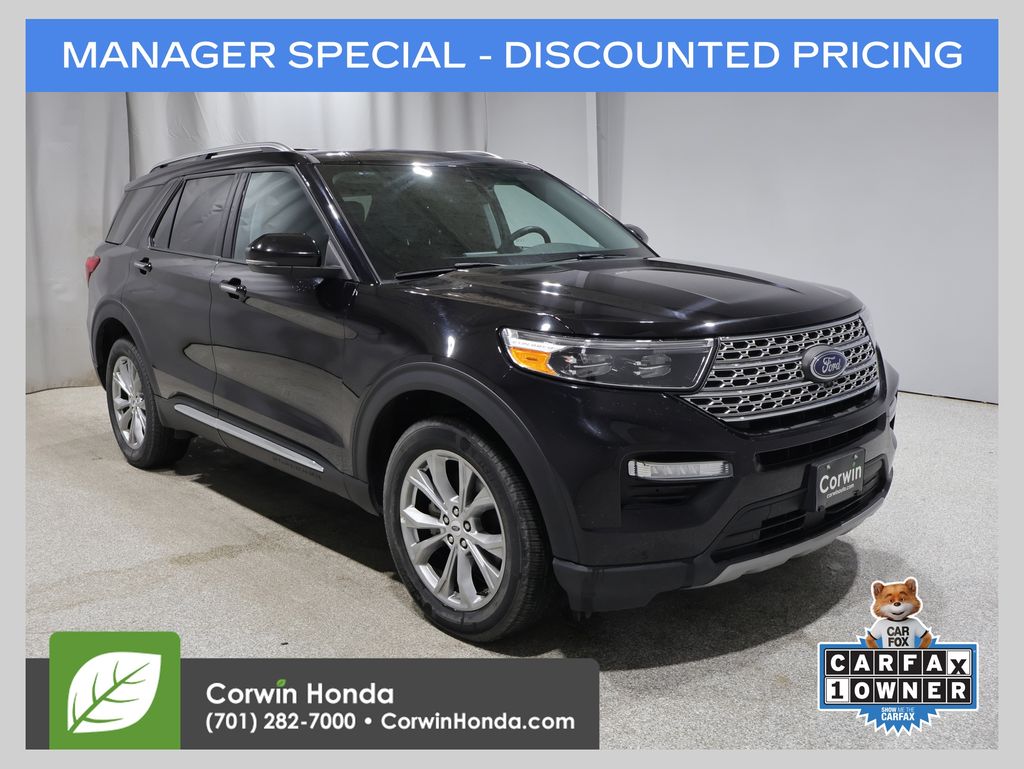 Agate Black Metallic 2024 Ford Explorer SUV / Crossover All-Wheel Drive Automatic