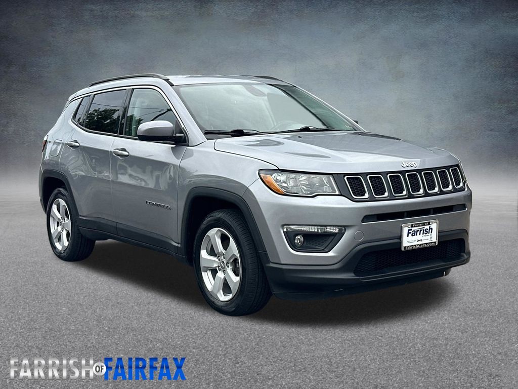 Billet Silver Metallic Clearcoat 2019 Jeep Compass SUV / Crossover Front-Wheel Drive 6-Speed Automatic