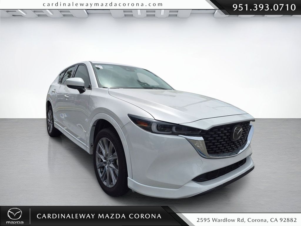 White Metallic 2024 Mazda CX-5 2.5 S Premium AWD SUV / Crossover All-Wheel Drive 6-Speed Automatic