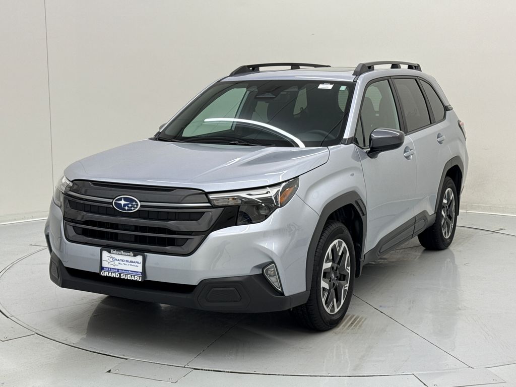 Ice Silver Metallic 2026 Subaru Forester Crossover AWD SUV / Crossover All-Wheel Drive Continuously Variable Transmission