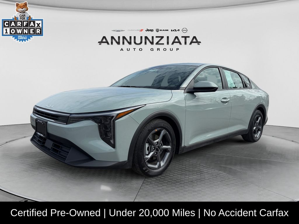 Morning Haze 2025 Kia K4 LXS FWD Sedan Front-Wheel Drive Continuously Variable Transmission