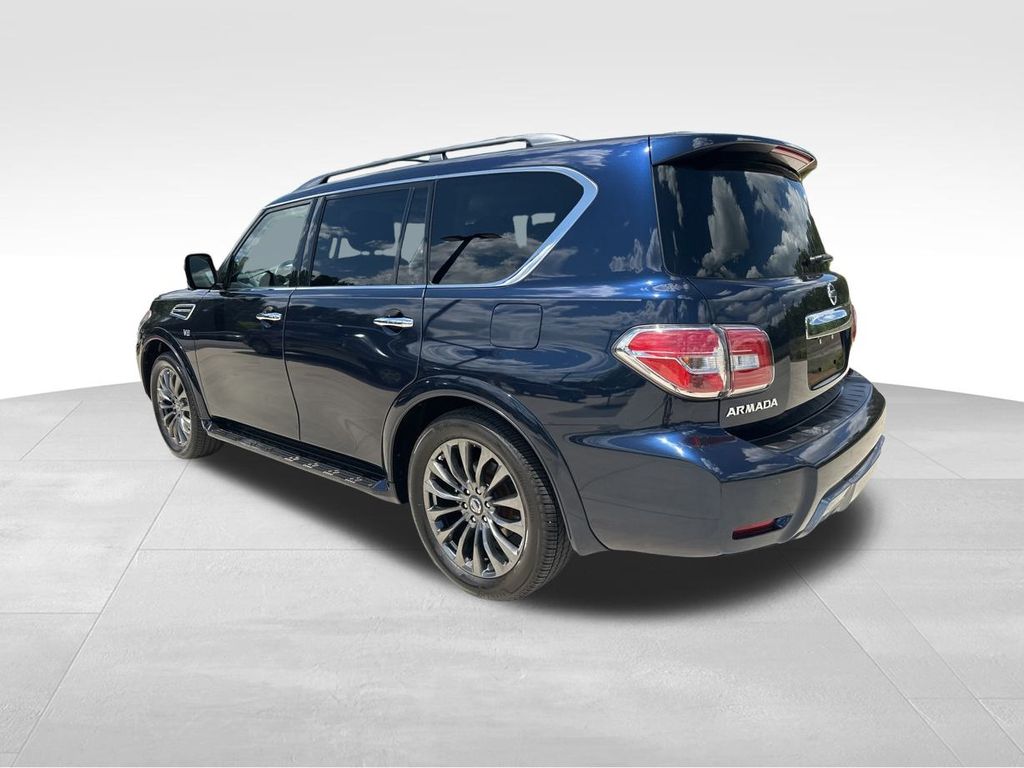 2020 Hermosa Blue Pearl Nissan Armada Platinum 4X4 SUV