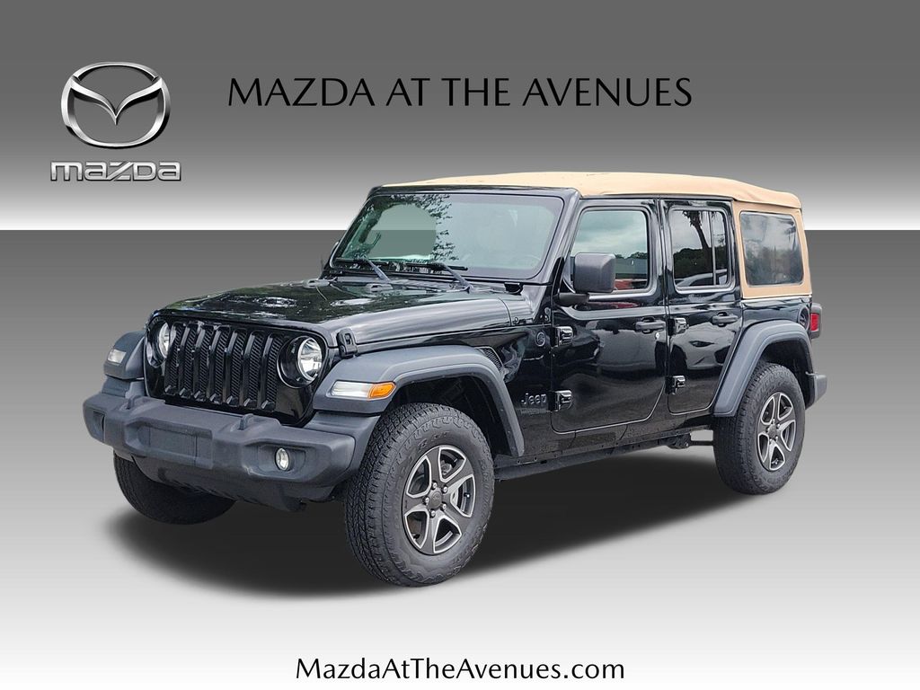 2020 Jeep Wrangler Black and Tan's photo