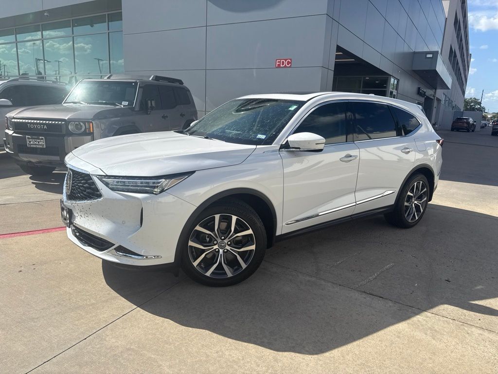 2023 Acura MDX Technology White at Cook Ford