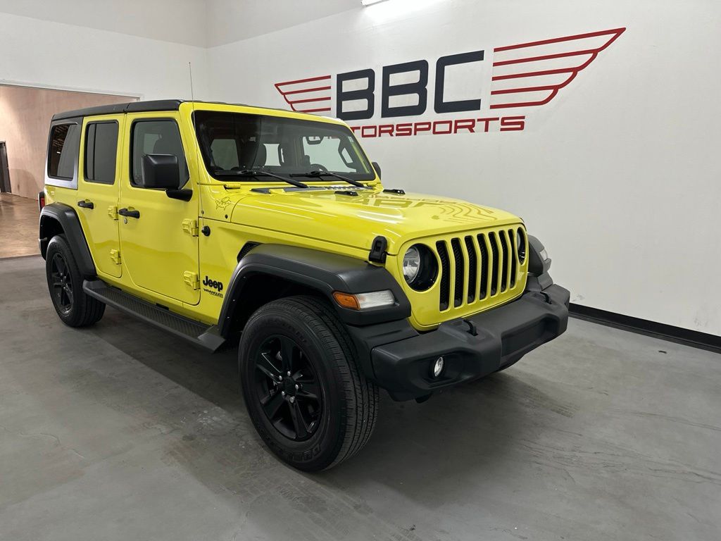 High Velocity Clearcoat 2022 Jeep Wrangler SUV / Crossover Four-Wheel Drive 8-Speed Automatic