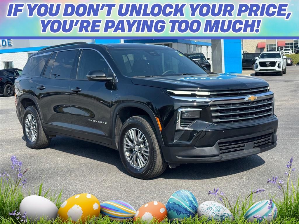 Mosaic Black Metallic 2026 Chevrolet Traverse LT FWD SUV / Crossover Front-Wheel Drive 8-Speed Automatic