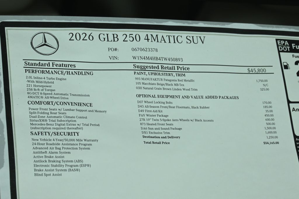 Thumbnail: 2026 Mercedes-Benz GLB - 29