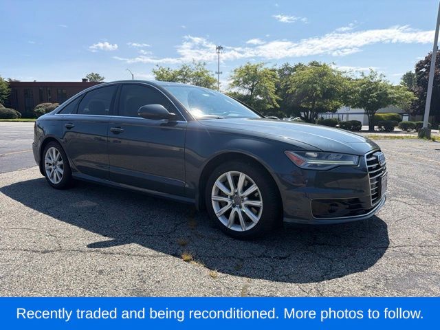 Aviator Blue Metallic 2016 Audi A6 Sedan All-Wheel Drive 8-Speed Automatic