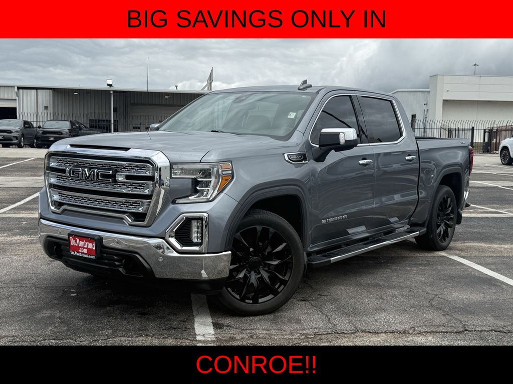 2019 GMC Sierra 1500 SLT Gray at Bayway Cadillac of The Woodlands