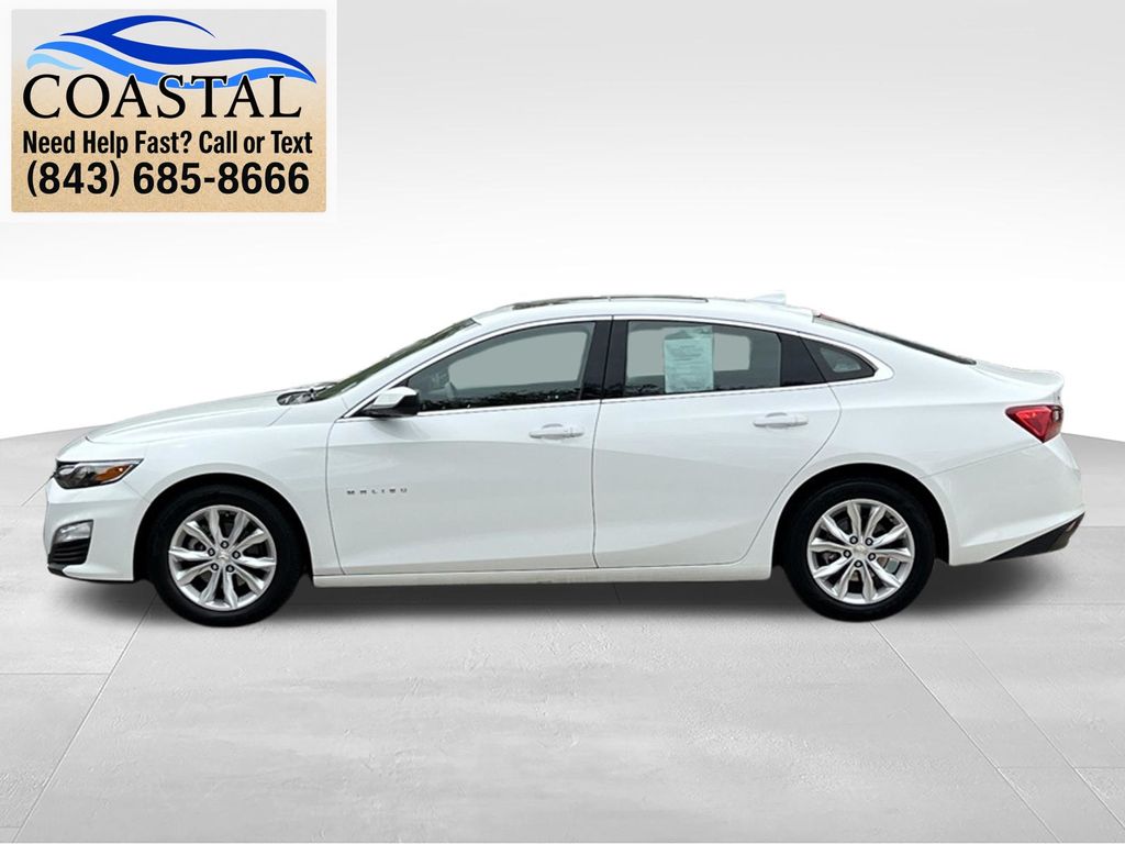 2024 Chevrolet Malibu LT White at Matthews Motors of Wilmington
