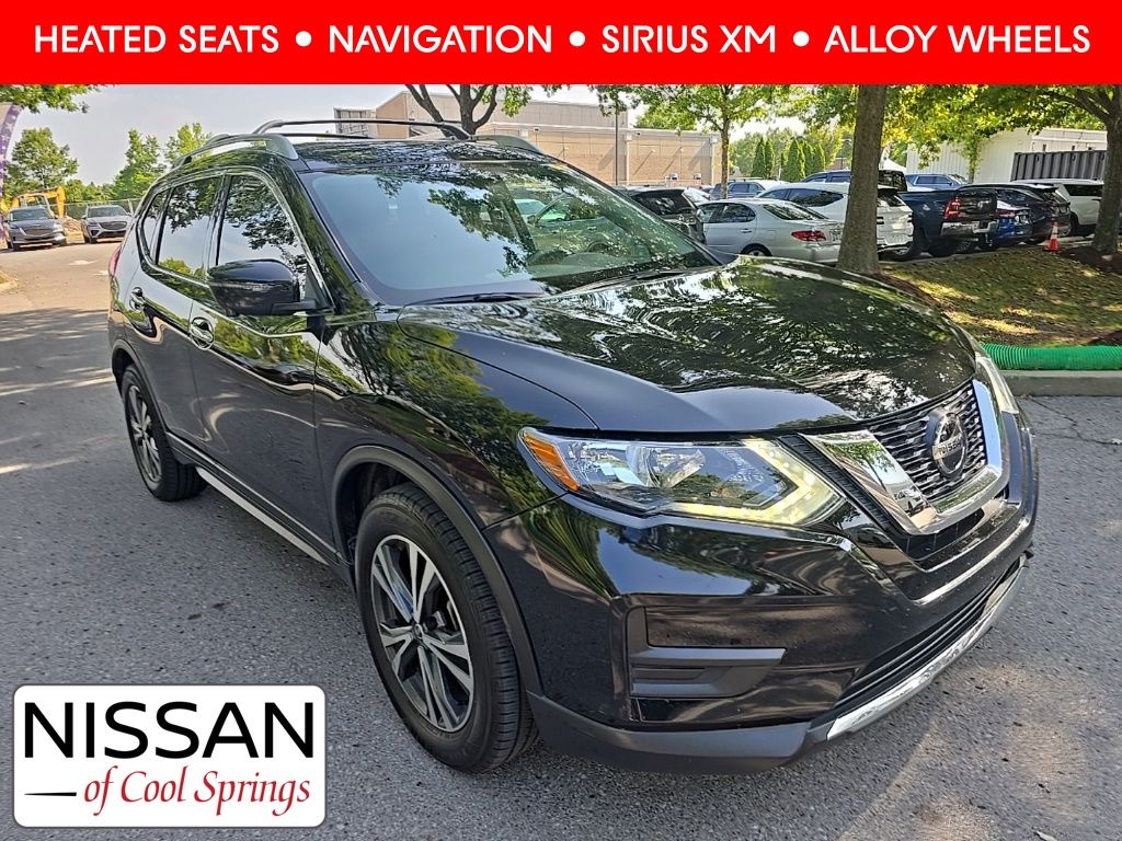 Gray (Magnetic Black Pearl) 2019 Nissan Rogue SUV / Crossover Front-Wheel Drive Continuously Variable Transmission
