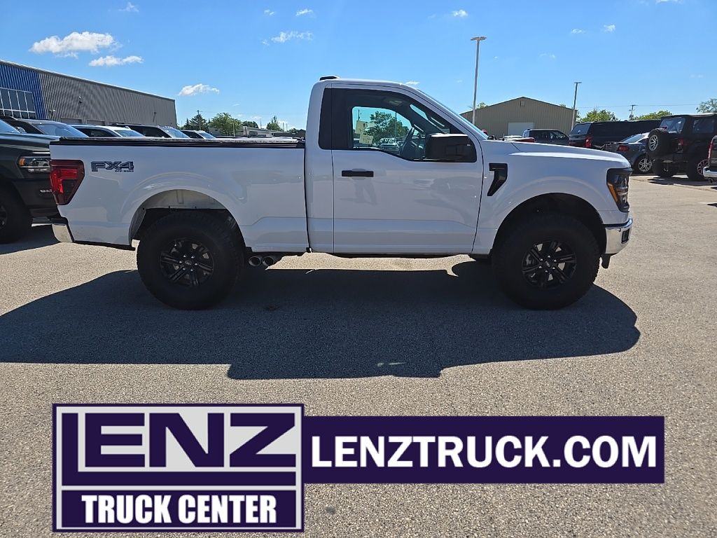 Oxford White 2024 Ford F-150 XL Regular Cab 4WD Pickup Truck Four-Wheel Drive Automatic