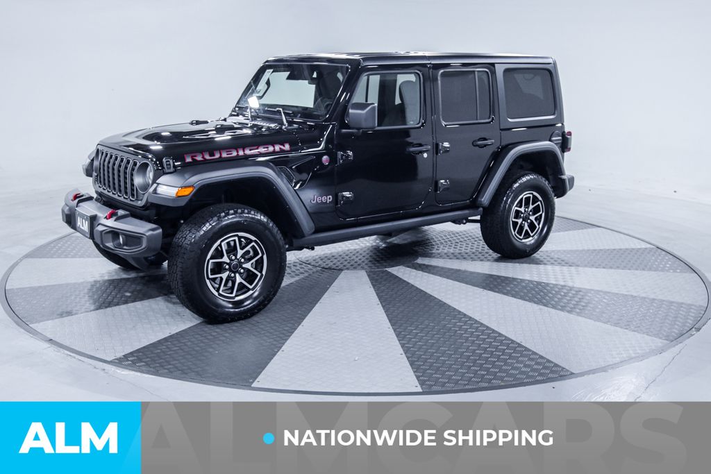 Used 2025 Black Jeep Rubicon image 2