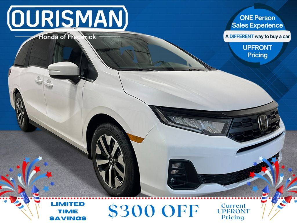 Platinum White Pearl 2026 Honda Odyssey Minivan Front-Wheel Drive Automatic