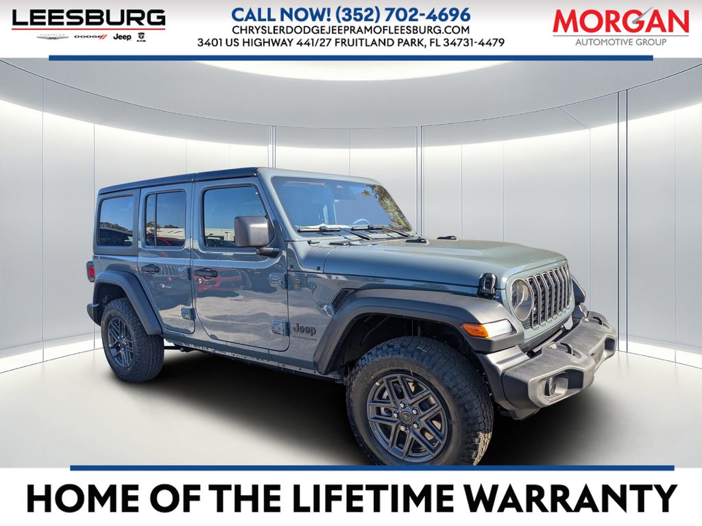 Anvil Clearcoat 2026 Jeep Wrangler SUV / Crossover Four-Wheel Drive 8-Speed Automatic
