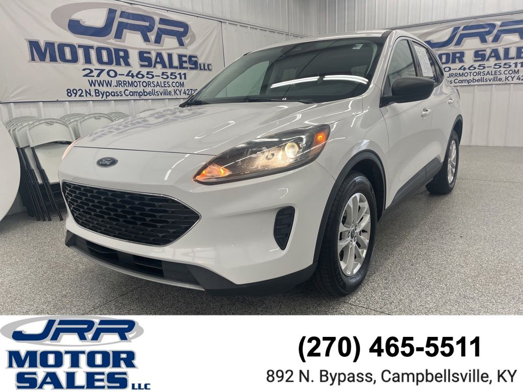 Oxford White 2022 Ford Escape Hybrid SE FWD SUV / Crossover Front-Wheel Drive Continuously Variable Transmission