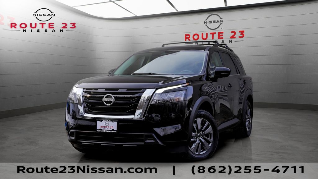 Super Black 2024 Nissan Pathfinder SUV / Crossover All-Wheel Drive Automatic