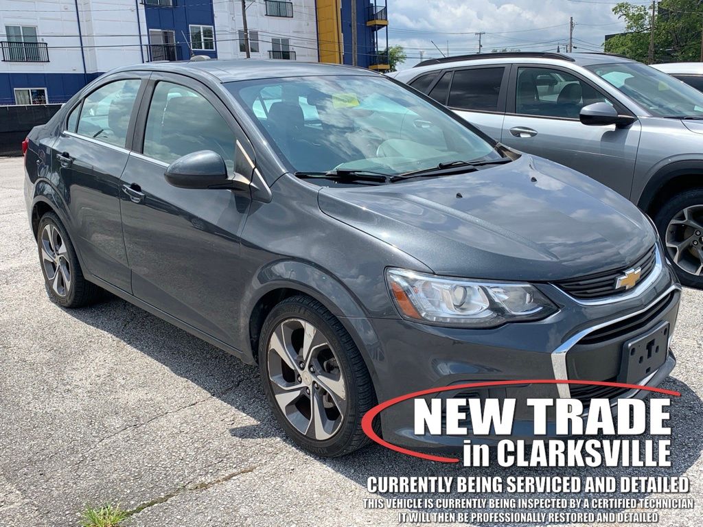 Gray Metallic 2018 Chevrolet Sonic Sedan Front-Wheel Drive 6-Speed Automatic
