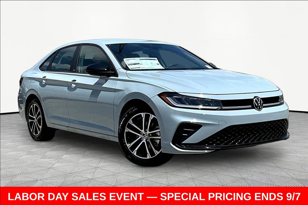 Gray 2026 Volkswagen Jetta Sedan Front-Wheel Drive 8-Speed Automatic