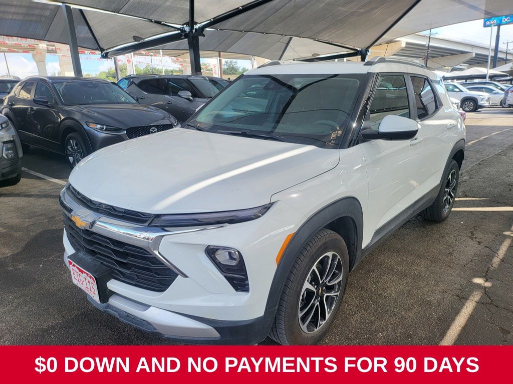 Summit White 2025 Chevrolet Trailblazer SUV / Crossover Four-Wheel Drive 9-Speed Automatic