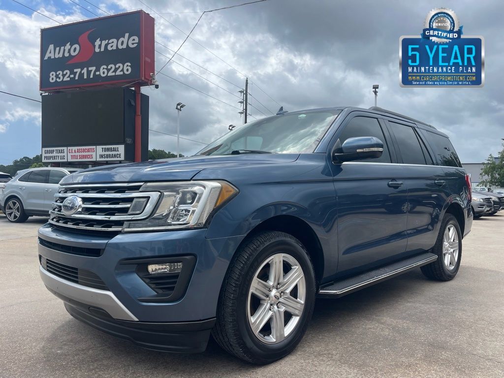 2018 Ford Expedition XLT Blue at Genesis of Spring