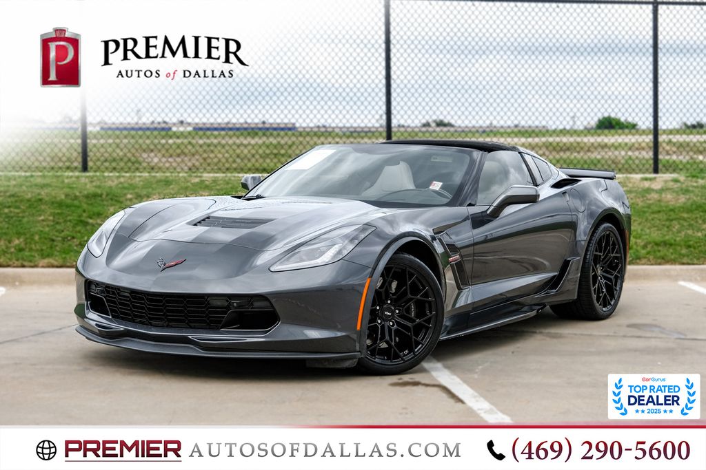 Watkins Glen Gray Metallic 2017 Chevrolet Corvette Grand Sport 2LT Coupe RWD Coupe Rear-Wheel Drive 8-Speed Automatic