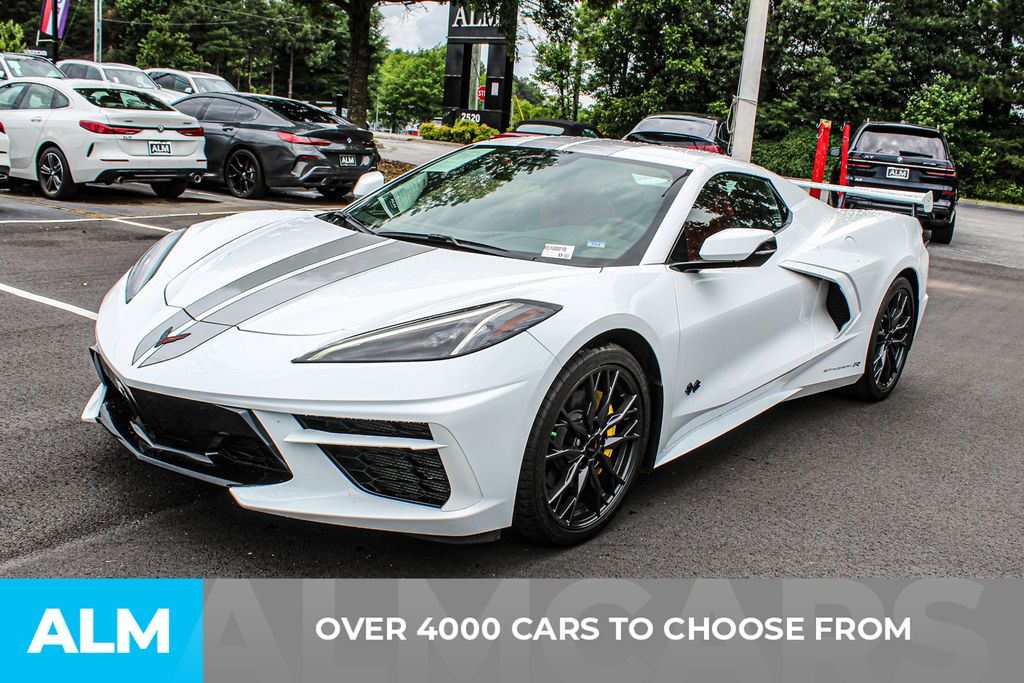 Used 2024 White Chevrolet Stingray image 3