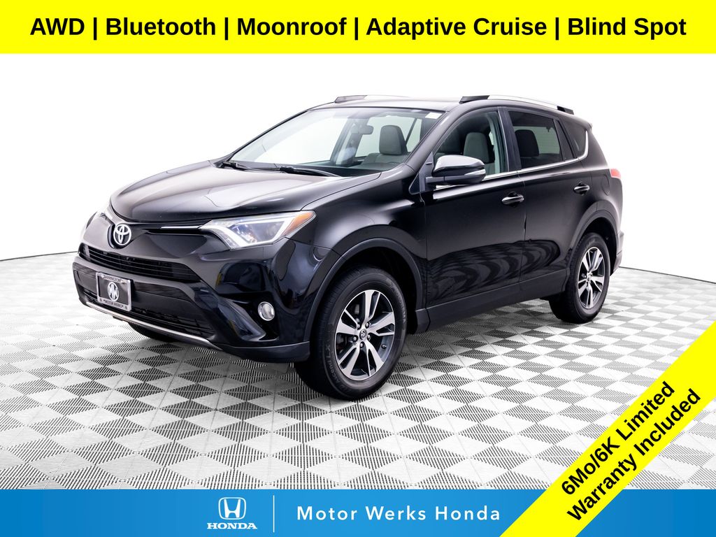 Black 2016 Toyota RAV4 SUV / Crossover All-Wheel Drive 6-Speed Automatic