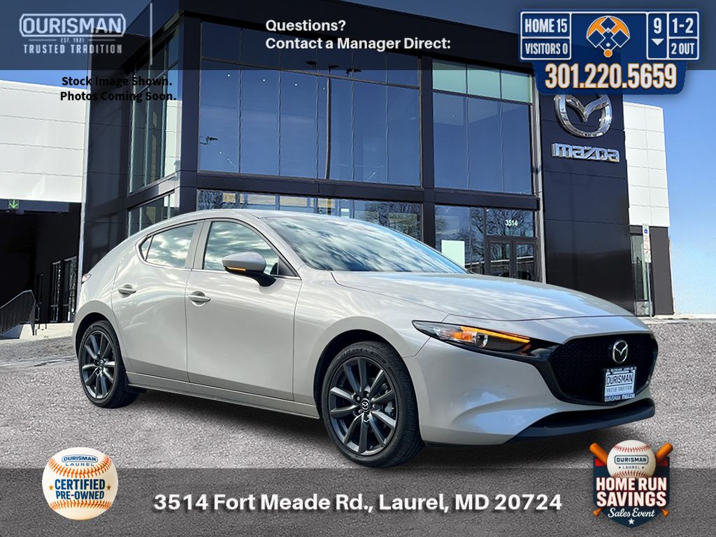 Quartz Metallic 2025 Mazda MAZDA3 2.5 S Preferred Hatchback FWD Hatchback Front-Wheel Drive 6-Speed Automatic