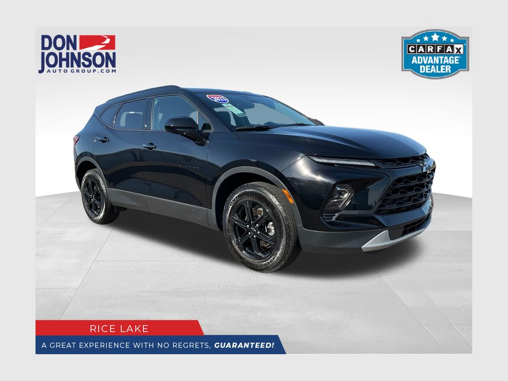 Black 2023 Chevrolet Blazer SUV / Crossover All-Wheel Drive 9-Speed Automatic Overdrive