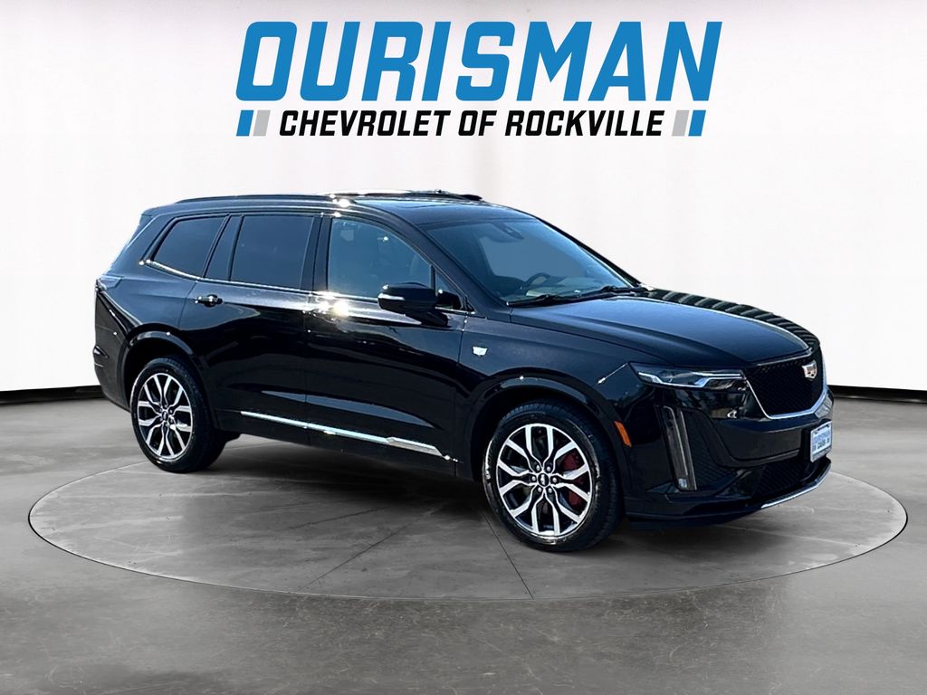 Black Metallic 2025 Cadillac XT6 Sport AWD SUV / Crossover Four-Wheel Drive 9-Speed Automatic