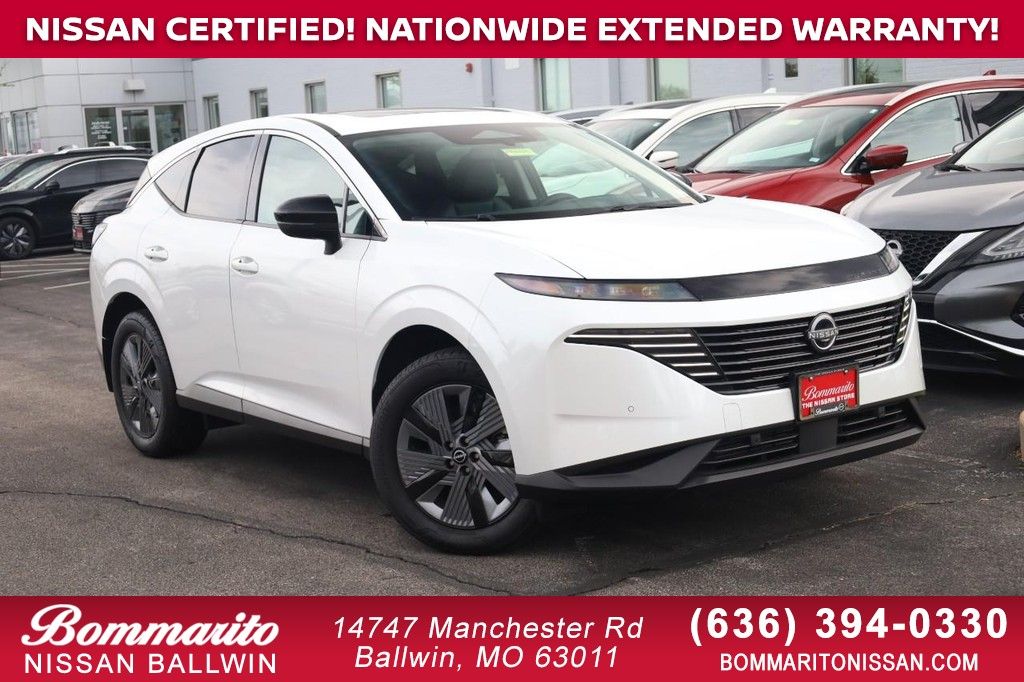 Everest White Pearl 2025 Nissan Murano SL AWD SUV / Crossover All-Wheel Drive 9-Speed Automatic