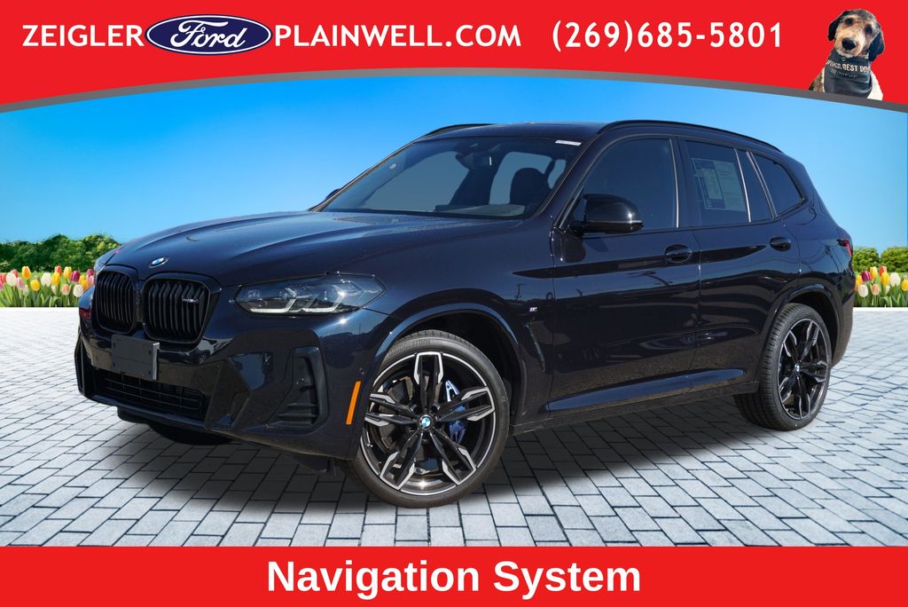 Black 2024 BMW X3 SUV / Crossover All-Wheel Drive 8-Speed Automatic