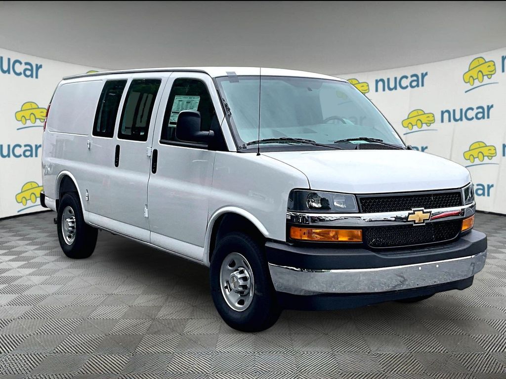 Summit White 2026 Chevrolet Express Cargo Van Rear-Wheel Drive 8-Speed Automatic