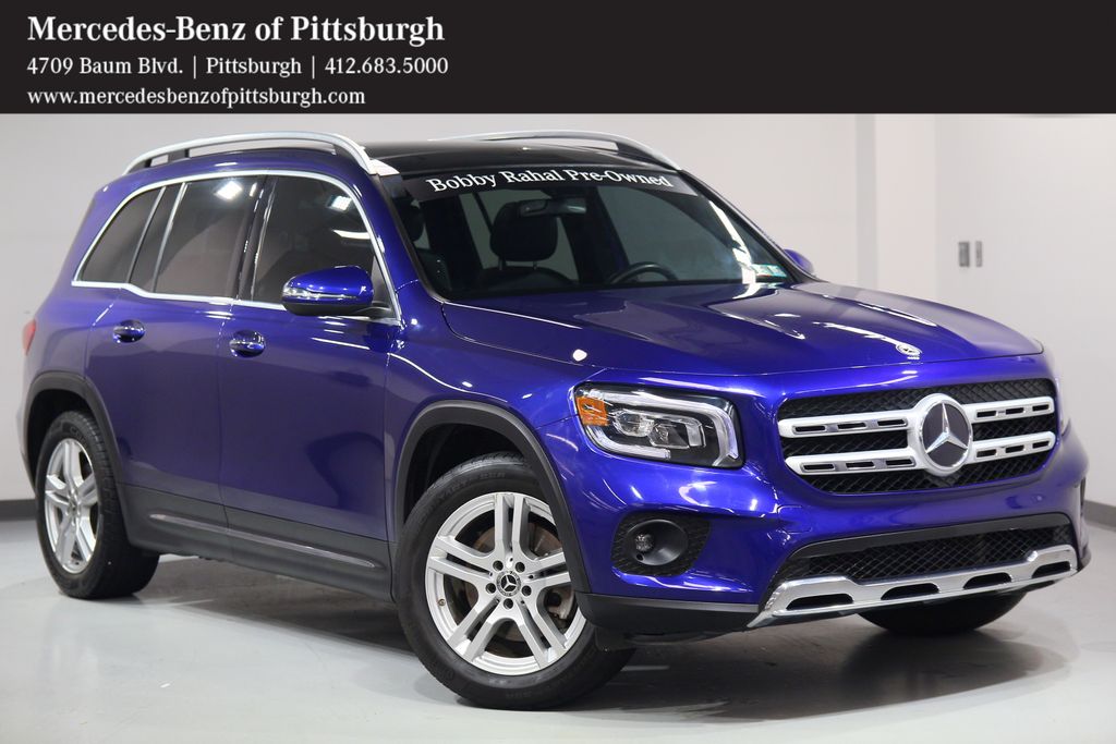 Galaxy Blue Metallic 2021 Mercedes-Benz GLB SUV / Crossover All-Wheel Drive 8-Speed Automatic