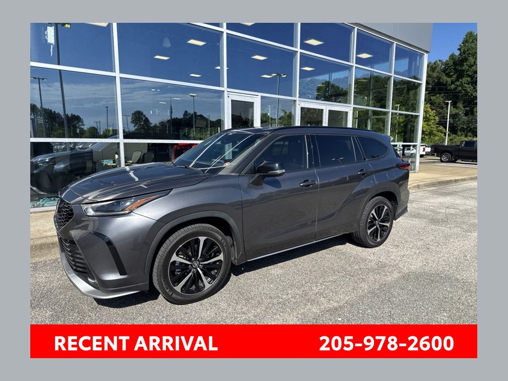 Magnetic Gray Metallic 2021 Toyota Highlander SUV / Crossover All-Wheel Drive 8-Speed Automatic