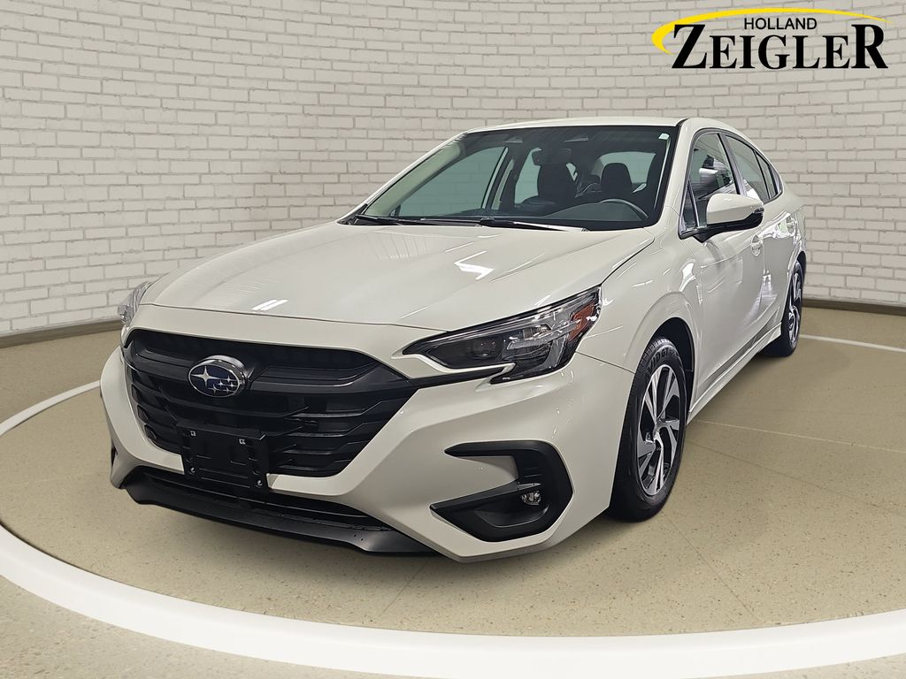 Crystal White Pearl 2025 Subaru Legacy Sedan All-Wheel Drive Continuously Variable Transmission