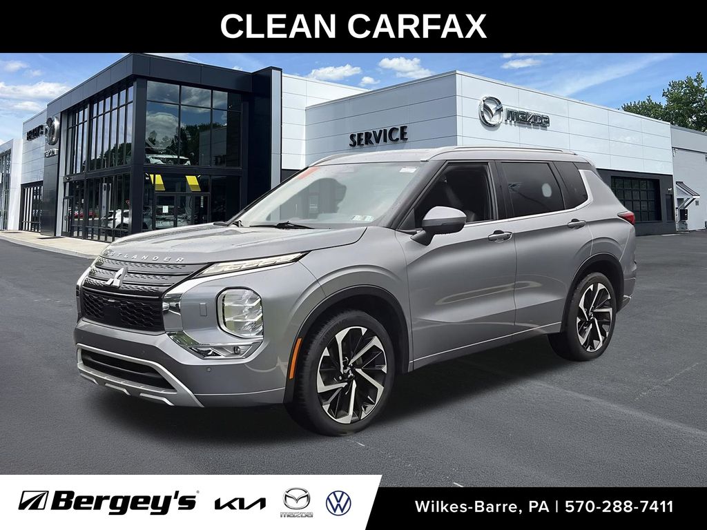 Alloy Silver Metallic 2023 Mitsubishi Outlander SUV / Crossover All-Wheel Drive Continuously Variable Transmission