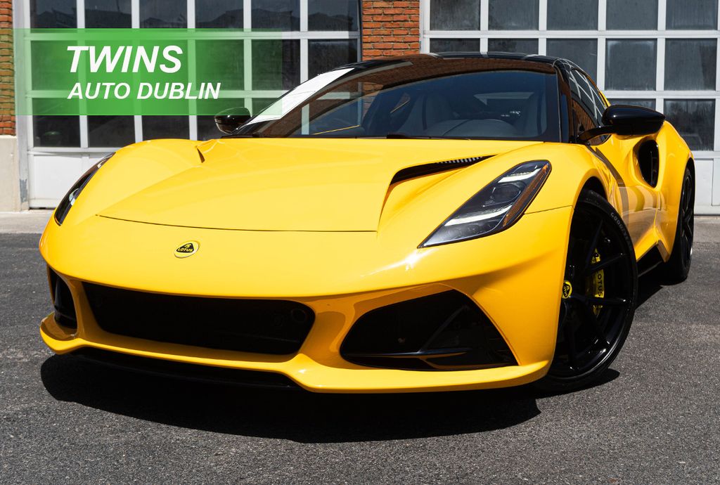 Yellow 2024 Lotus Emira Coupe Rear-Wheel Drive 6-Speed Automatic