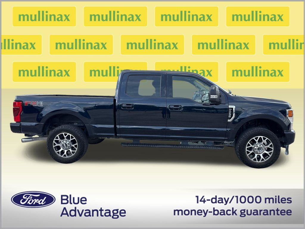Certified Used 2022 Blue Ford Lariat image 2