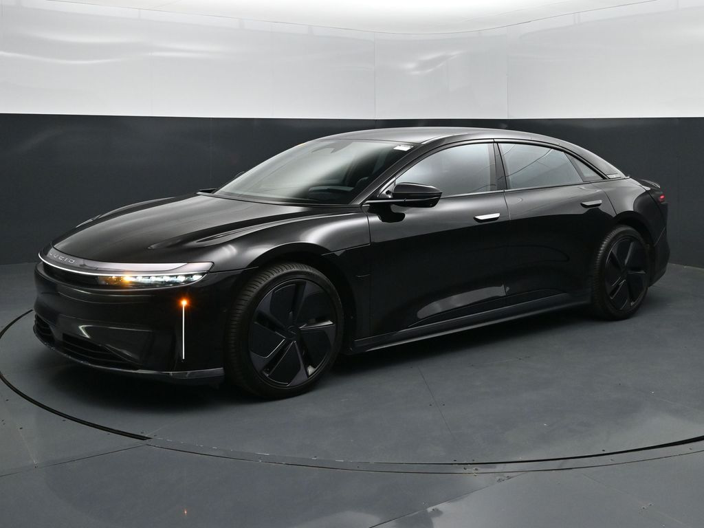 Infinite Black Metallic 2024 Lucid Air Sedan All-Wheel Drive 1-Speed Automatic